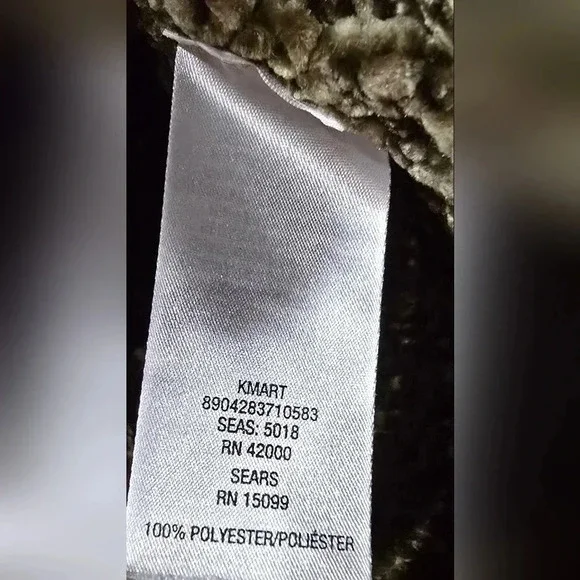 Vintage Basic Editions, Size L, Brown Chenille Crewneck Sweater - Picture 6 of 9